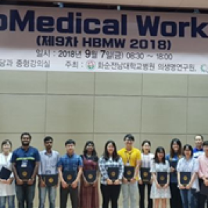 * 2018 9th HBMW(Hwasun BioMedical Workshop) image